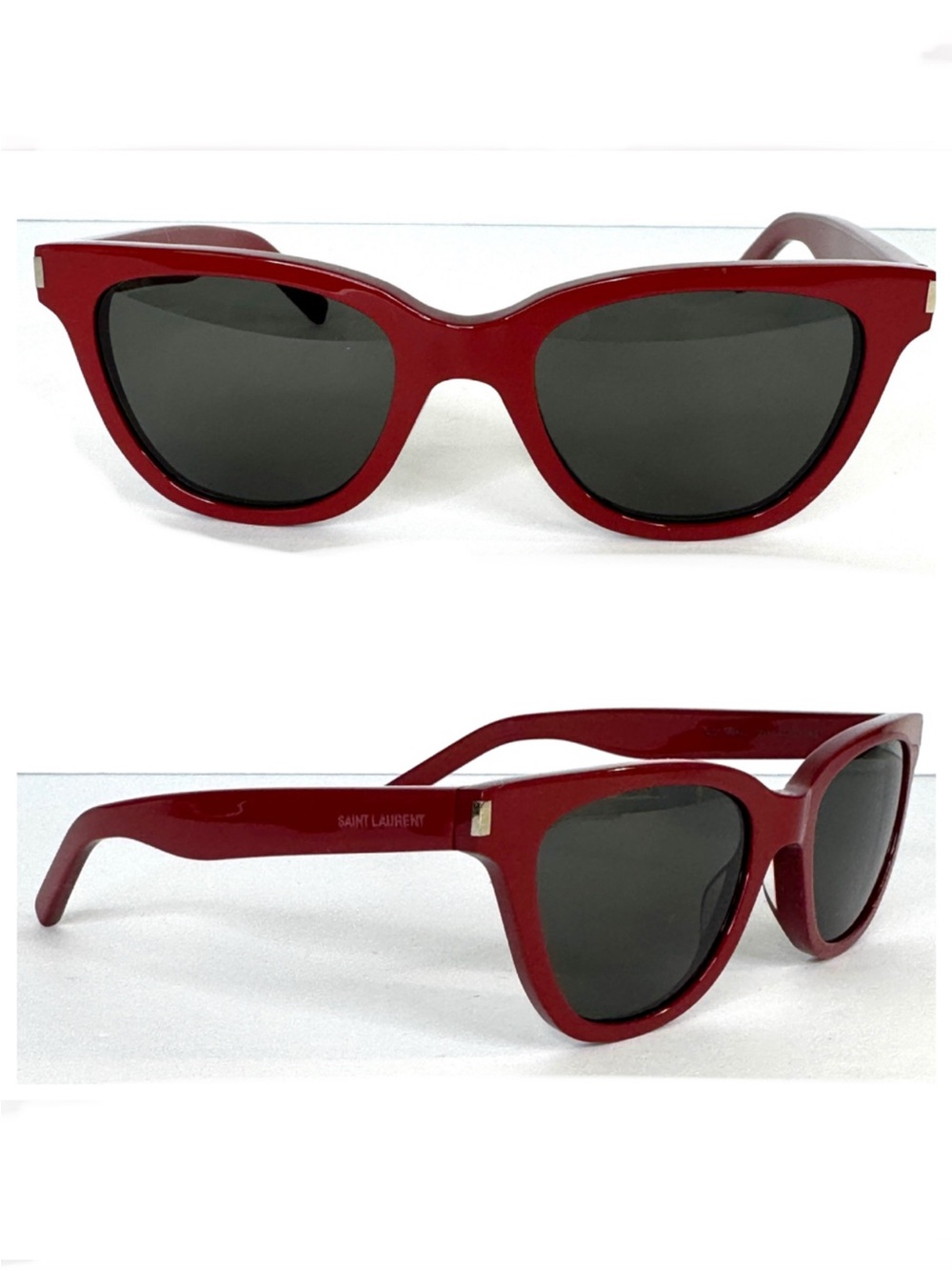 SAINT LAURENT Red SL 51 Small Sunglasses Made in Italy